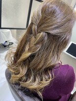 あお へあさろん&nbsp;ハイライトグレイカラー