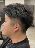 スパイキーショート/ジェットモヒカン/ショートバング/men's
