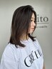 【２回目のお客様限定】カット+透明感カラー+トリートメント￥12,650