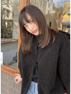 アンドレ ヘア デザイン(Andre Hair Design) レイヤーカットレイヤーカットロング顔周りレイヤー韓国艶髪