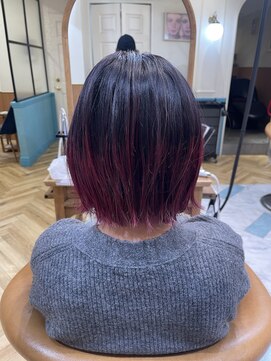 ロンドロゼ 池袋(Lond rose) メルティカラー似合わせカットウェーブミディアム縮毛矯正