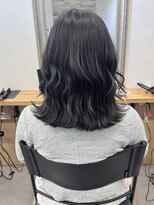 サンド 表参道(sand)&nbsp;顔まわりウルフレイヤーミディアムボブ大人可愛い20代30代表参道