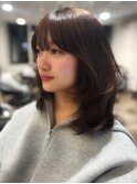 【柴田】レイヤーたっぷりミディアムカット