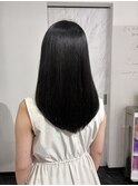 清楚系暗め毛カラー