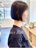 ボブ/ミニボブ/肩上ボブ/グレージュカラー/20代/30代/40代