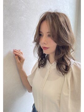 ミュール(miyuru) 【miyuru】似合わせカット&全体ハイライト