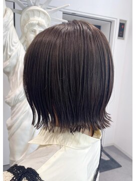 ヘアーアンドメイク ニューヨークニューヨーク 姫路店(Hair&Make NYNY) 【顎ラインボブ】タイトでまとまりのあるナチュラルボブ