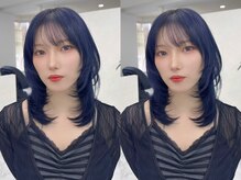 【人気No.3】カット+ブリーチ1回+全体カラー￥9,000