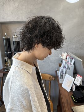 ロンドカスティーヨ 四日市(Lond castillo) 【萩原】波巻きスパイラルパーマ/メンズパーマ/メンズ