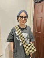 ヴィーヴォ オモテサンドウ(Vivo omotesando)&nbsp;ケアブリーチ/ハイトーン/ブリーチカラー/切りっぱなしボブ/ボブ