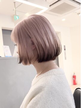 アンドソー 池袋(&so.) ハイトーンカラー/ホワイトブロンド/レイヤーカット/池袋