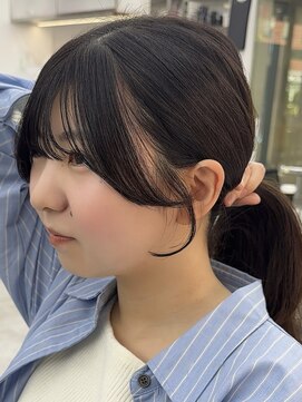 ビューブルー 亀戸錦糸町(VIEW BLUE) ◎小顔前髪顔まわりおくれ毛シースルーロングミディアム