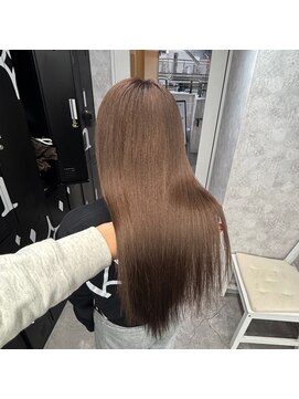 ティアム 渋谷店(Tiam shibuya) 伸ばしかけヘア/小顔ヘア/ブリーチなしカラー/髪質改善