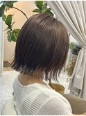 クラゲヘアー/小顔/ココアベージュ/オリーブグレー/伊勢崎