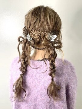 ラニシス ヘアー(Lanisis Hair) フルールヘア×リボンアレンジ★