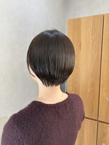 ハイヴィー(Hivi) 丸みショート×グレージュカラー