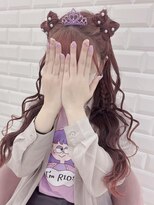 リルミー(Lilme)&nbsp;立体リボンハーフツイン×垂らしリボン＊まゆ＊大須/矢場町