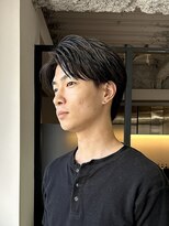 ノブレス ノアール(NOBLESSE NOIR) 【メンズ】センターパート/ショート