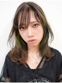 グラデーションカラー×セミディ
