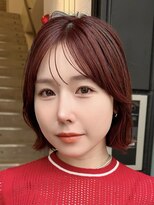 ルート 南堀江(route)&nbsp;ふわっとくびれボブ×髪質改善カラー