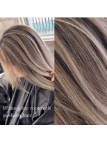 リファイン バイ アフィナー 本厚木店(Refine by Afinar) ブリーチハイライト髪質改善ダブルカラーレイヤーカット/本厚木