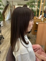 アン アオヤマ(Ann AOYAMA) ナチュラルレイヤーストレート