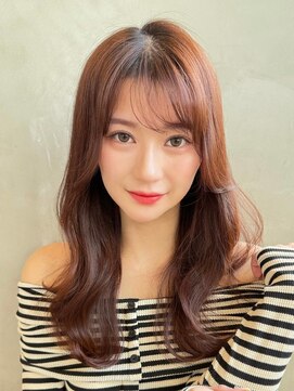 アグ ヘアー イロア 都島店(Agu hair iroa) 《Agu hair》春色ミディアムヘア×numberA.ケアオイルスリーク