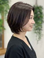 アイスタイル 西条西店(I STYLE) 40-50代にオススメ★ナチュラルフォルムボブ