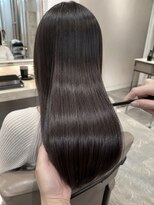 テーラヘアー 我孫子店(TELA HAIR)&nbsp;《美髪見え◎》ダークブラウンの艶さらロング