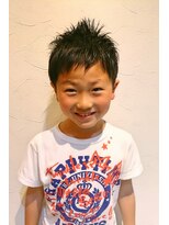 ヘアーサロンコモレビ(hair salon komorebi)&nbsp;【コモレビ】男の子のショートモヒカンスタイル