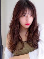 ロンド 表参道店(Lond)&nbsp;ゆるふわカール×シースルーバングがぴったり