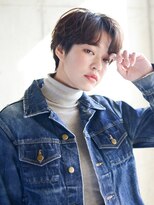 メイクス 表参道(MAKE'S omotesando)&nbsp;大人かわいい マニッシュショート デザインカラー スリークボブ