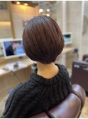 丸みショートボブ/Gardina 篠原　芳【和田町・星川・天王町】