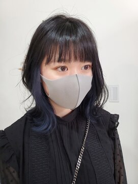 ノア(noa.) #イヤリングカラーブルー!