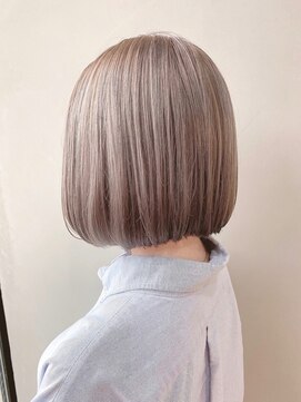 アンジェリカ 立町店(ANGELICA) 【吉川】ミルクティー　前下がりボブ