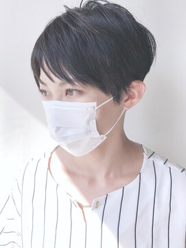 モリオフロムロンドン 原宿本店(morio from London) 【モリオ原宿】セシルショート　黒髪