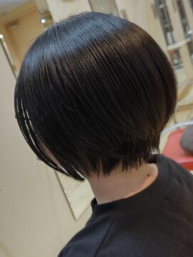 エイチエアー アルファ H'air alfa つつじヶ丘北口店 ★丸みショートボブ★