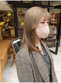 【ケイ】#ミルクティーベージュ #韓国ヘア