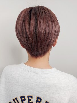 イーストハムアネーロ(EAST HAM anello) ボーイッシュショート×ピンクブラウン