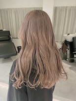 ガリカ 渋谷(Gallica)&nbsp;【穂乃華】大人フェミニンロング/透明感ミルクティーベージュ