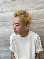 リミットバイアフィナー 大宮店(limit by Afinar) メンズ/スパイキーショート/ブリーチ