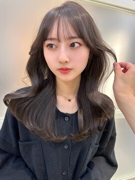 アフロートリノ(AFLOAT Leino) 大人可愛い韓国ヘア　くびれヘア　小顔ヘア　レイヤーカット#