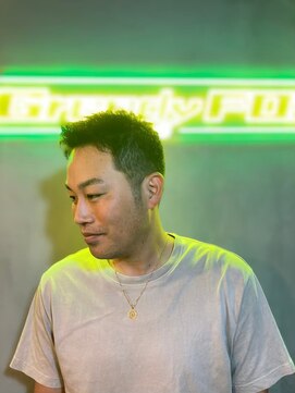 グリーディーフォックス 三軒茶屋(GreedyFOX) 波巻き/マッシュパーマ/ウルフ/ハイライト<理容室>三軒茶屋