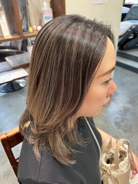 アナログ(ANALOGUE) 外国人風 ビーチバレイヤージュ