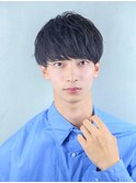 刈り上げマッシュ 束感ショート ニュアンスパーマ