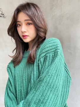 アルテ(ARTE) 【ARTE表参道/青山】小顔レイヤー×シアベージュ