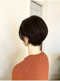 襟足短めショート