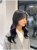 イメチェンヘアスタイル/インナーカラー