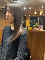 シアー(SHEER.)&nbsp;髪質改善カラー×グレージュ【表参道,青山,外苑前美容室】