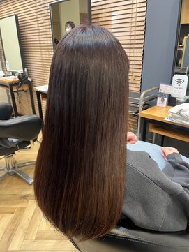 アルター(aL ter) ［切りっぱなしボブ/エアリーロング/美髪/ピンクブラウン/鎌取］